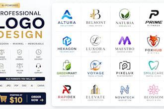 design logo for your brand and business