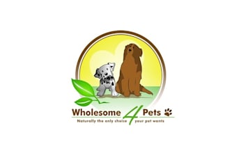 design motivation wholesome pets logo
