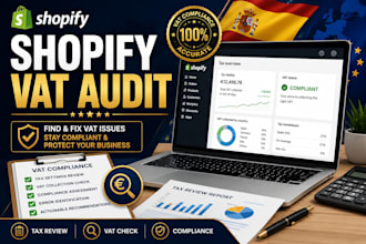 review and fix shopify vat tax compliance issues