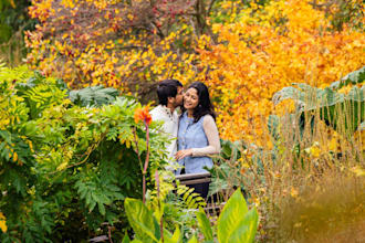 photograph couple portraits in marylebone and regents park