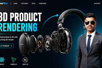 develop a premium 3d product viewer for your brand