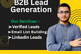 do linkedin lead generation, b2b leads and prospect email
