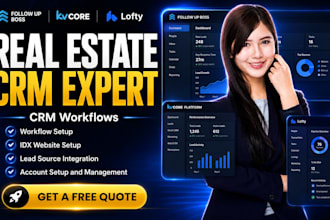 set up ai follow up automation real estate crm kvcore boldtrail follow up boss