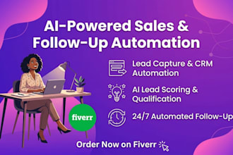build ai powered sales and follow up automation workflow using n8n