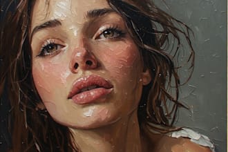 do digital oil painting
