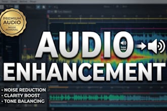 clean and enhance your voiceover or podcast audio