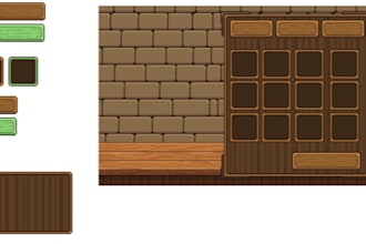 do pixel art UI