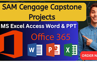 urgently solve your sam cengage capstone project