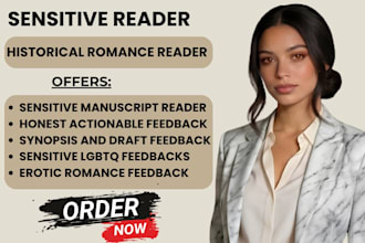 beta read historical romance manuscript, sensitive contemporary romance
