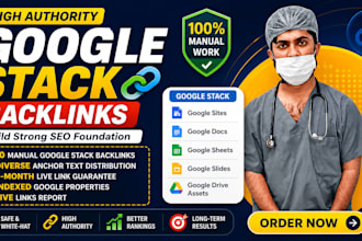 make google stack backlinks for SEO authority