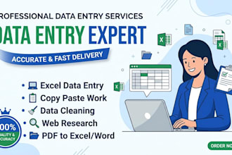 do professional  data entry and microsoft office tasks