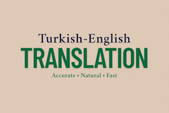 translate turkish to english and english to turkish