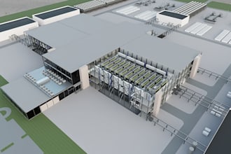 create photorealistic ai 3d data center and server room designs with rendering