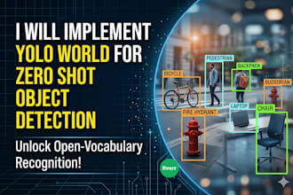 implement yolo world for zero shot object detection