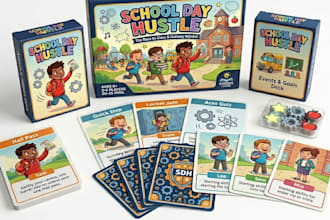 develop board game card game tabletop game design for kickstarter