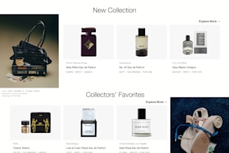 modern ecommerce website and app UI in figma