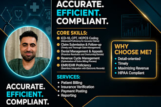 do medical billing of complete rcm for  USA healthcare system