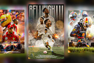 design eyecatching sports graphics and posters