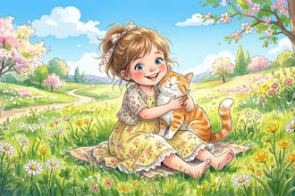 illustrate childrens stories and book illustrations
