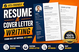 write the perfect resume, CV, cover letter and optimize linkdin