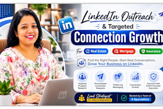 do linkedin outreach and targeted connection growth