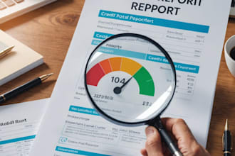 fix credit report, credit repair,late payment and remove experian  inquiry