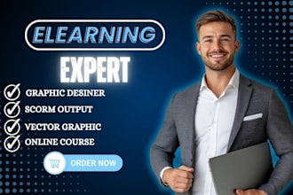 develop scorm xapi elearning course in adobe captivate articulate storyline rise