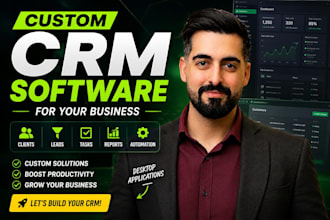 build a custom CRM software for your business