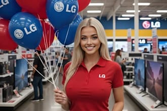be an ai model and brand ambassador for your product