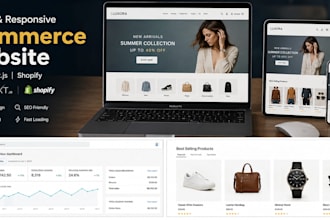 create a custom ecommerce website