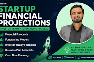 build startup financial models for fundraising and investors
