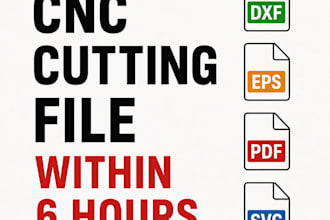 create 2d cnc design in 2 hours
