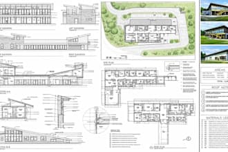 do autocad 2d floor plan, 3d floor plan design