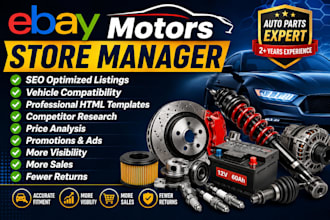 manage your ebay motors auto parts store a to z