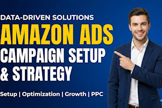 setup and optimize your amazon ads campaign and amazon fba ppc ads campaign
