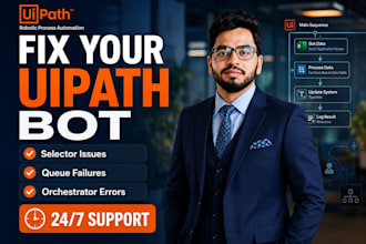 build enterprise grade uipath rpa bots to automate your business processes