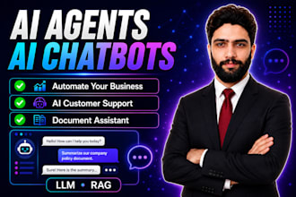 build ai agents and chatbots with llm and rag