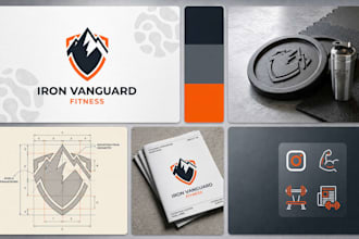 create a minimalist modern logo with svg vector files