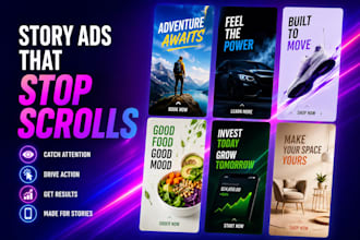 design facebook ads, instagram ad creatives, google ads and social media posts