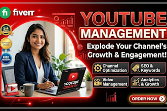manage your youtube, SEO, thumbnails, and content strategy