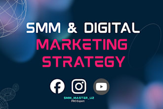 build your SMM and digital marketing strategy