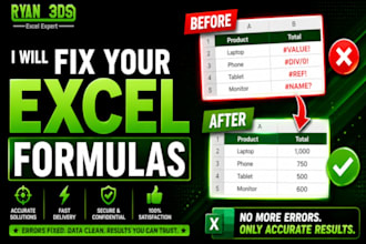 fix your excel formulas and spreadsheet errors