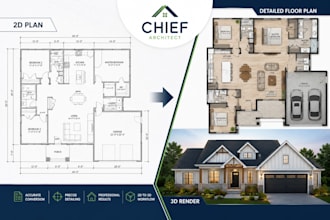 convert pdfs into detailed chief architect plans