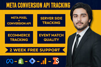 setup shopify meta pixel, conversion API and server side tracking