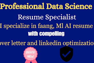 write a faang ai VR ml data science resume for your dream tech role