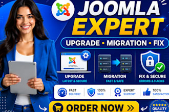 joomla website upgrade migration update and development by expert developer team