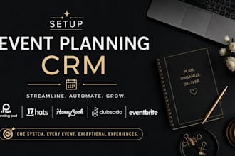 setup event planning crm planning pod 17hats honeybook dubsado eventbrite