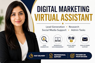 be your reliable digital marketing virtual assistant