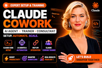claude cowork ai agent claude trainer setup claude code claude consultant