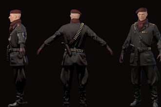do ps1 ps2 character model 3d low poly rig and animate retro n64 y2k style